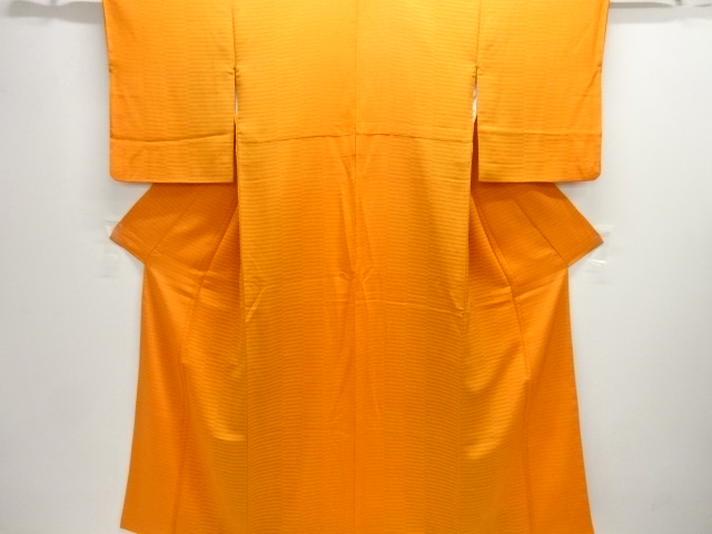 横段模様小紋着物